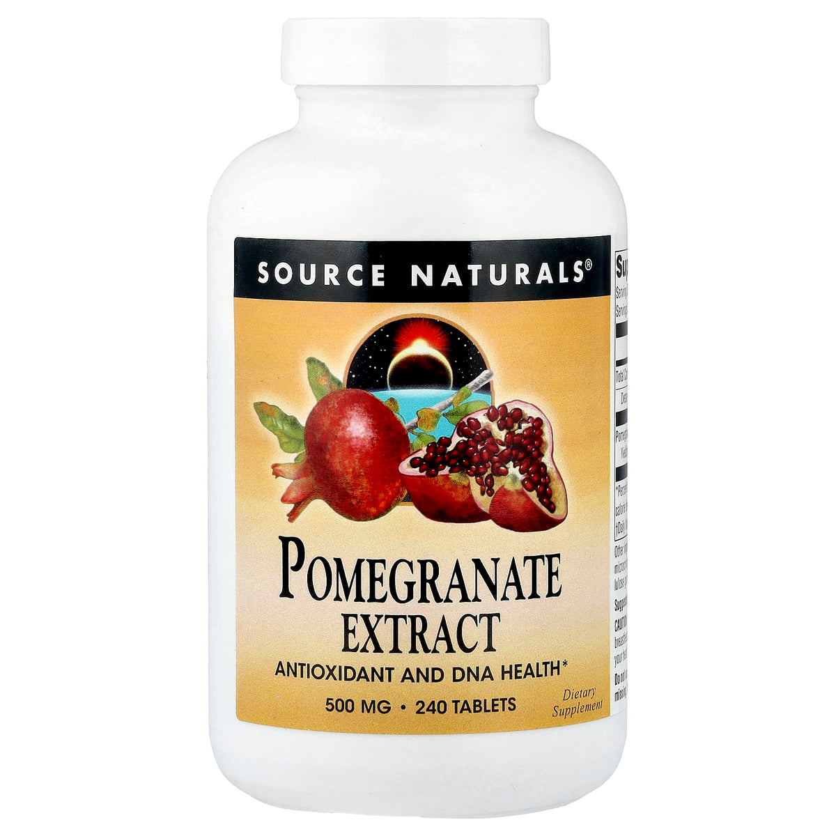 Source Naturals Pomegranate Extract, 500 mg, 240 Tablets