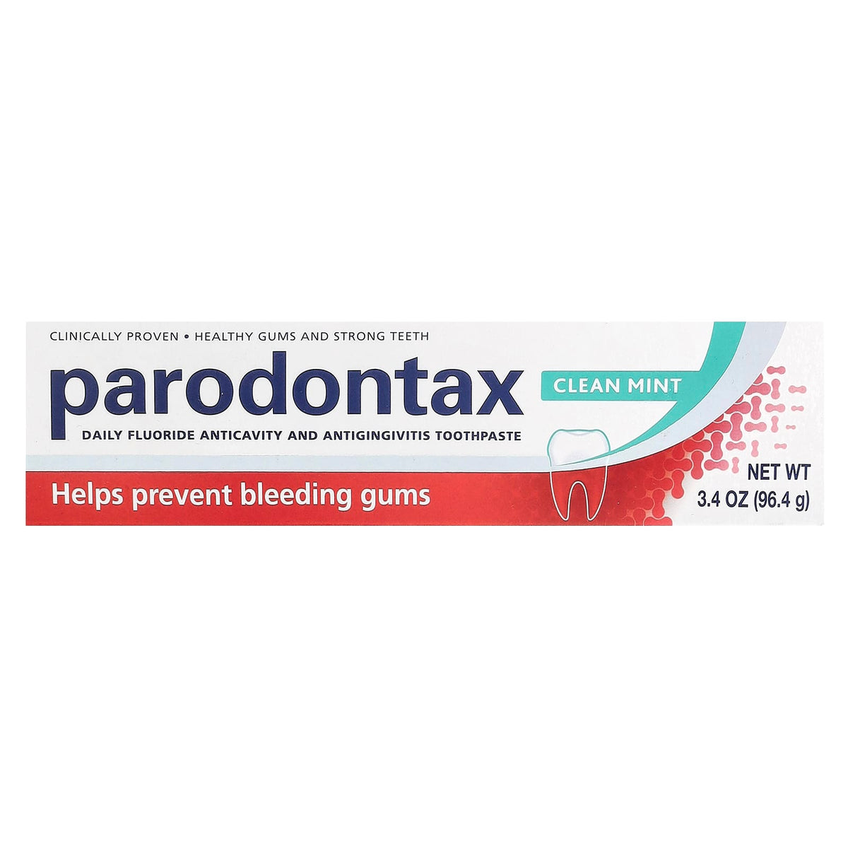 Parodontax Daily Fluoride Anticavity Toothpaste, Clean Mint, 96.4 g - view 2