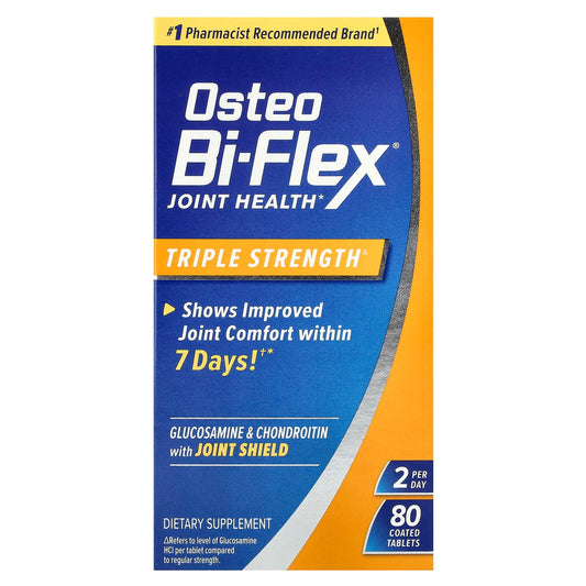Osteo Bi-Flex Joint Health Triple Strength, 80 Coated Tablets