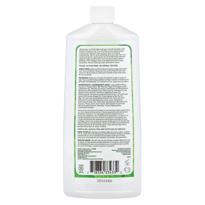 Desert Essence Tea Tree Oil Ultra Care Mouthwash, Mega Mint, 473 ml (16 fl oz) - view 2