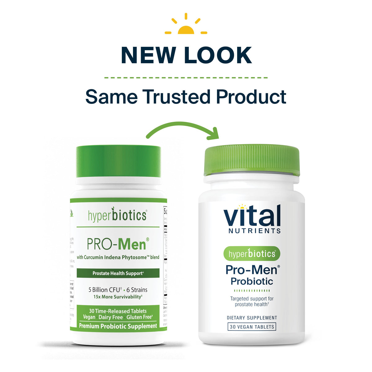 Vital Nutrients Hyperbiotics Pro-Men Probiotic 30 Vegan Tablets - view 3