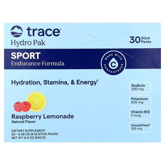 Trace Hydro Pak Sport Raspberry Lemonade 30 Stick Packs (8 g)