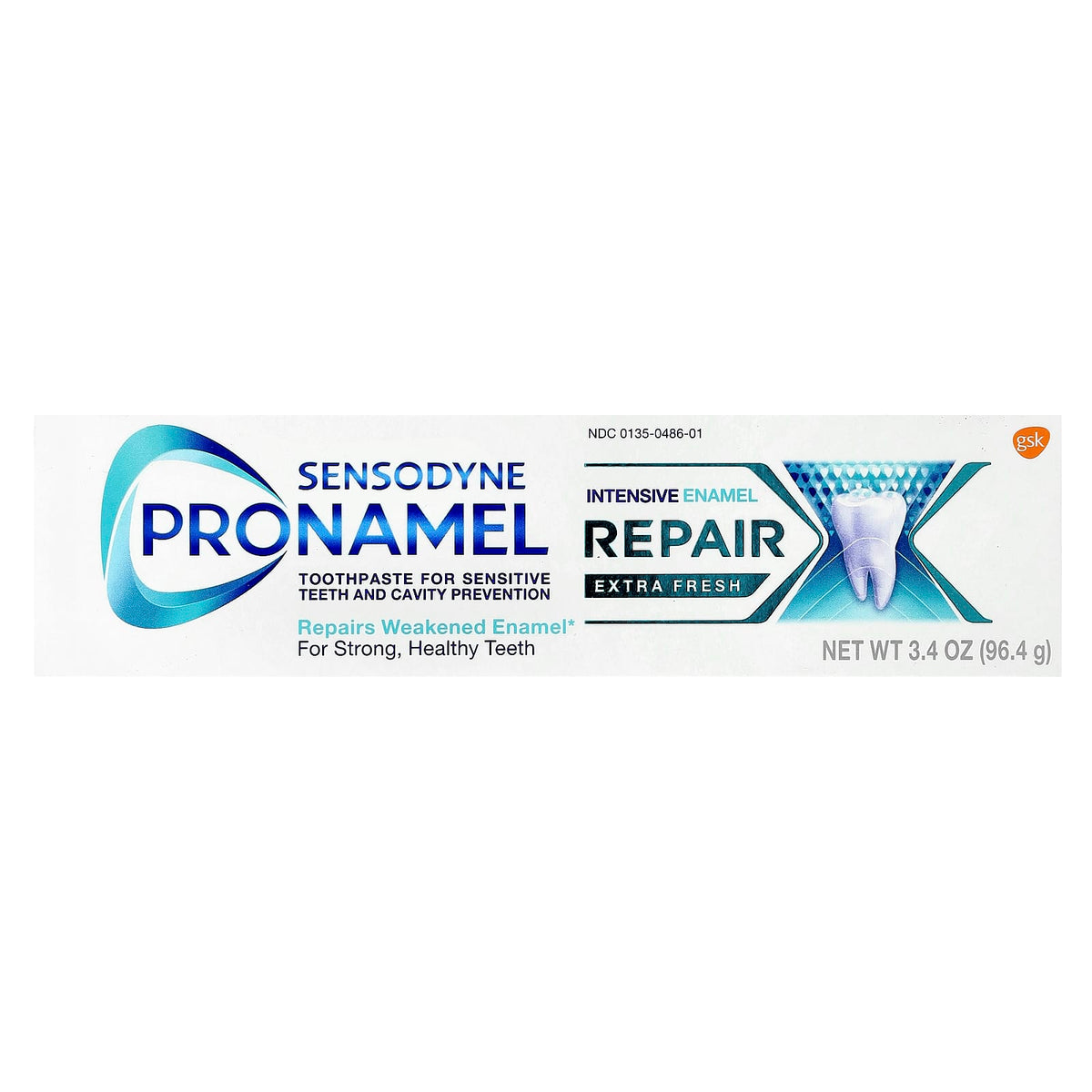 Sensodyne Pronamel Intensive Enamel Repair Toothpaste, Extra Fresh, 96.4 g — alternate product view