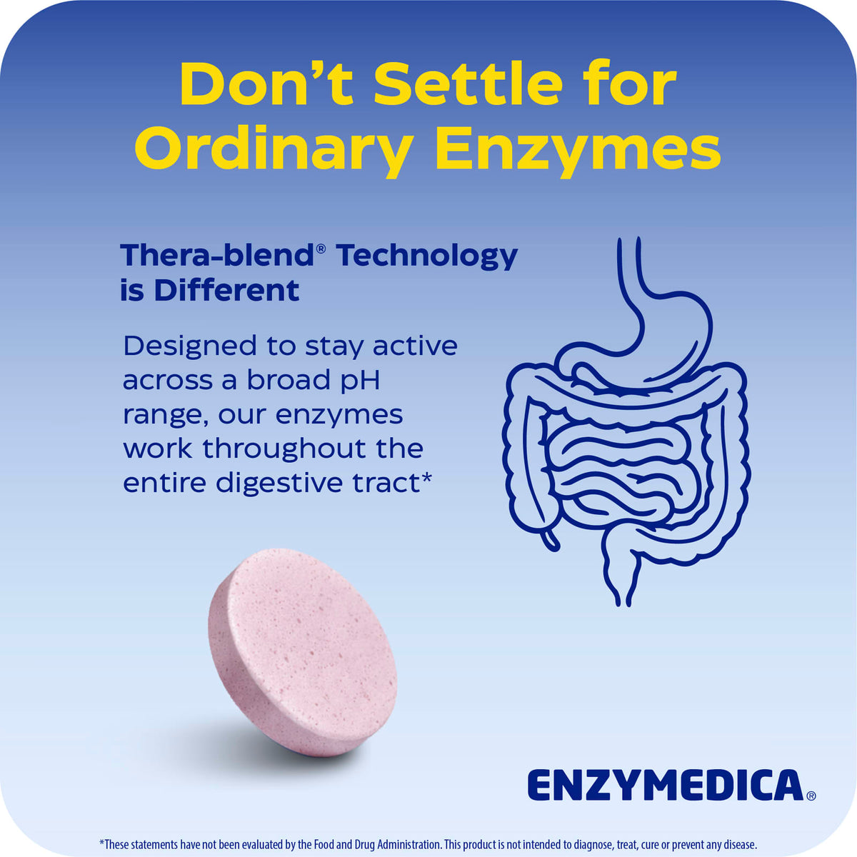 Enzymedica Kids Digest Chewable, Sugar Free, Fruit Punch, 90 Tablets - view 4