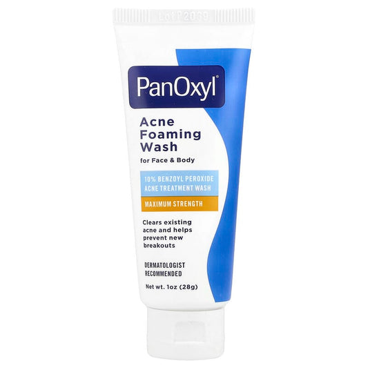 PanOxyl Foaming Wash 10% Benzoyl Peroxide 1 oz