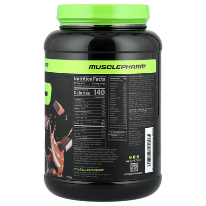 MusclePharm Combat Protein Powder, Chocolate Milk, 900 g (2 lb) - view 2
