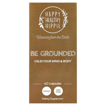Happy Healthy Hippie Be Grounded 60 Capsules