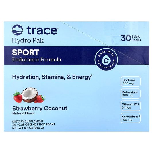 Trace Hydro Pak Sport Strawberry Coconut 30 Stick Packs (8 g)