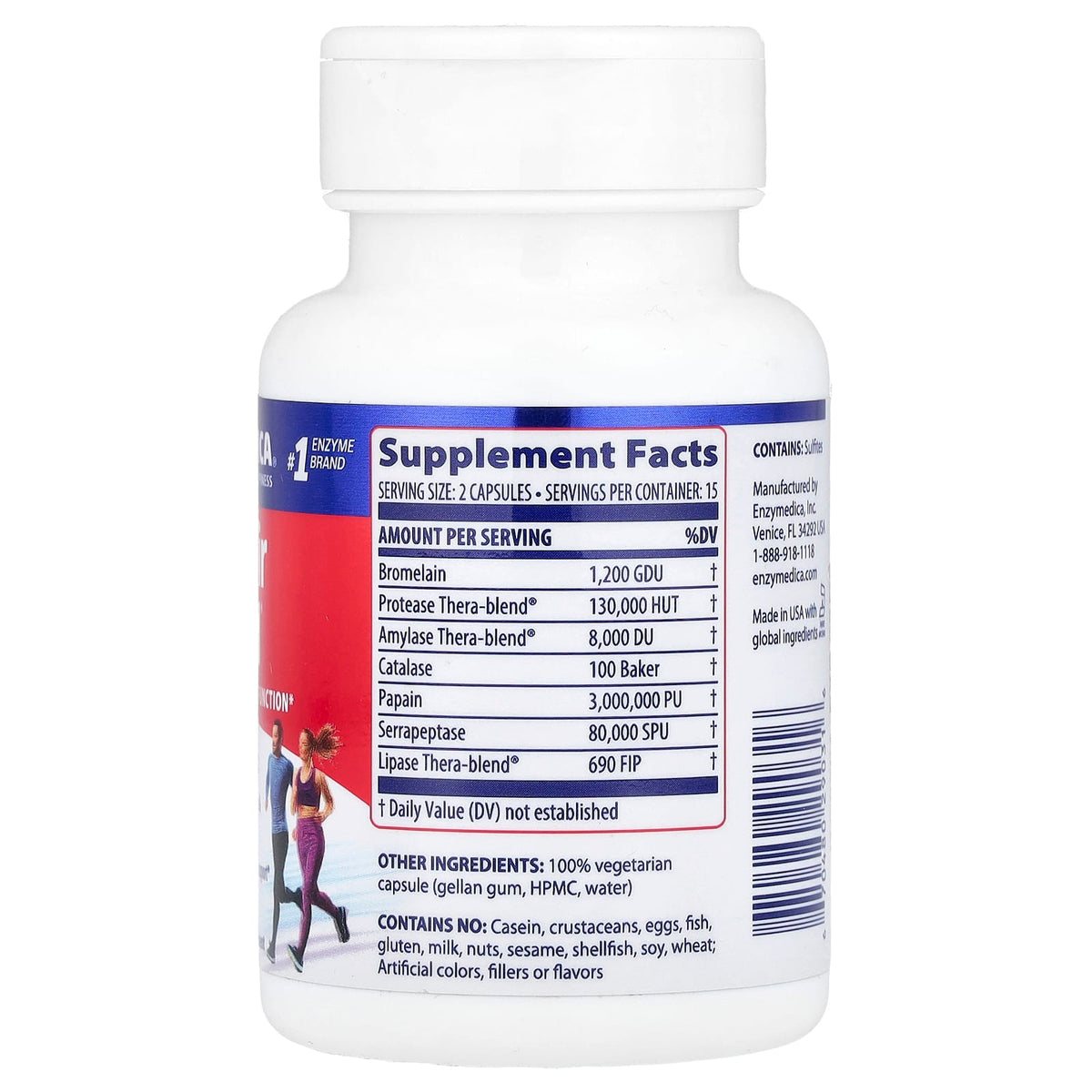Enzymedica Repair Gold Enzyme Blend, 30 Capsules — alternate product view