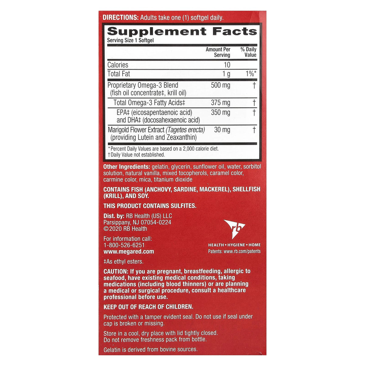 Schiff MegaRed Advanced Total Body + Refresh Krill Oil, 65 Softgels — alternate product view