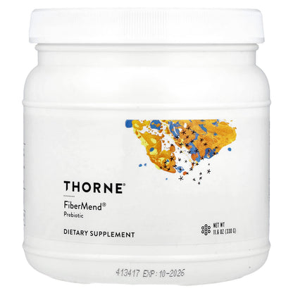 Thorne FiberMend Prebiotic Fibre Powder, 330 g (11.6 oz)