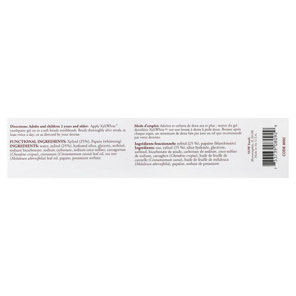 NOW Foods XyliWhite Toothpaste Gel, Cinnafresh, 181 g - view 3