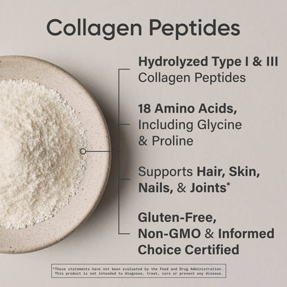 Sports Research Collagen Peptides Unflavoured, 3.9 oz (110.6 g) - view 5