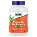 NOW Foods Pygeum & Saw Palmetto with Pumpkin Seed Oil, 120 Softgels