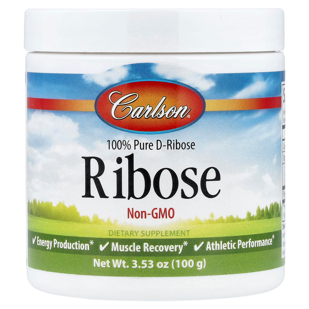 Carlson Ribose Powder, 100 g — product view