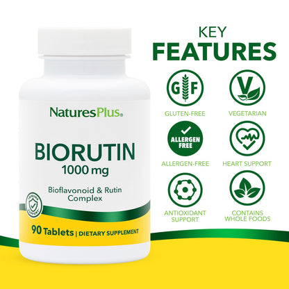 NaturesPlus Biorutin, 90 Tablets - view 3