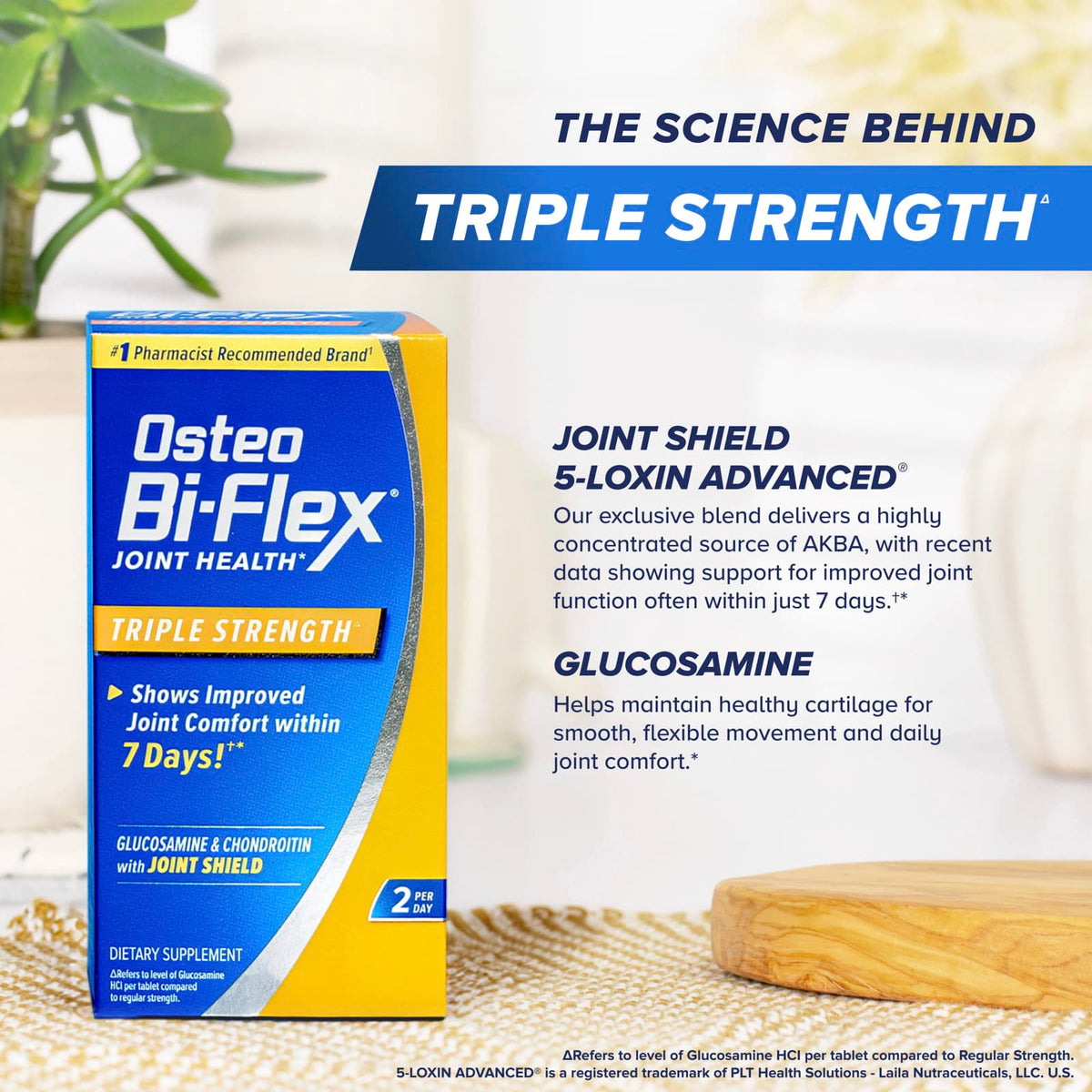 Osteo Bi-Flex Joint Health Triple Strength, 2 Pack, 80 Coated Tablets Each - view 6