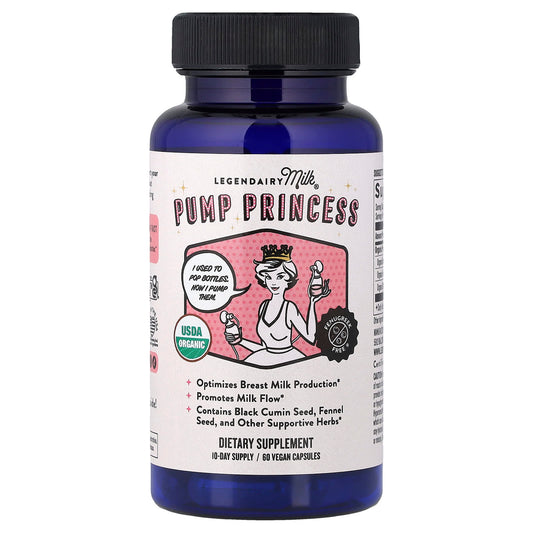Legendairy Milk Pump Princess, 60 Vegan Capsules