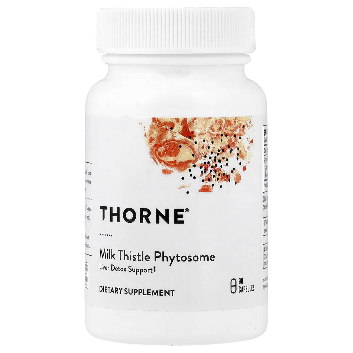 Thorne Milk Thistle Phytosome, 90 Capsules (180 mg per Capsule)