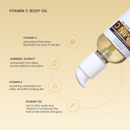 Advanced Clinicals Vitamin C Brightening Body Oil 112 ml (3.8 fl oz) - view 6