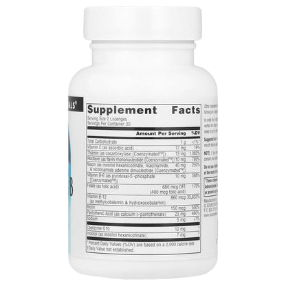 Source Naturals Coenzymate B Complex, Orange, 60 Lozenges - view 2