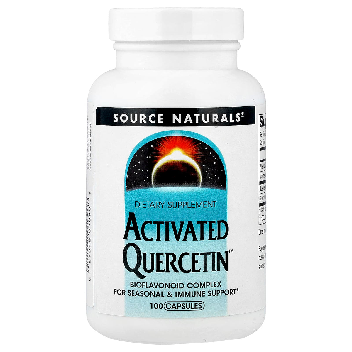 Source Naturals Activated Quercetin, 100 Capsules
