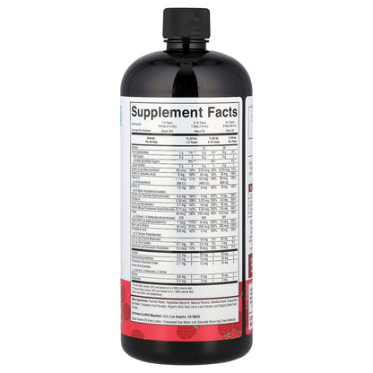 MaryRuth's Liquid Morning Multivitamin, Raspberry, 887 ml (30 fl oz) - view 2
