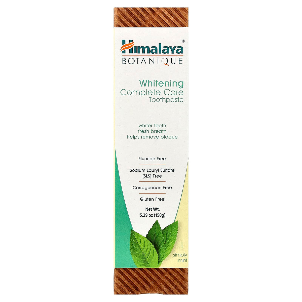 Himalaya Botanique Whitening Complete Care Toothpaste, Simply Mint, 150 g - view 2