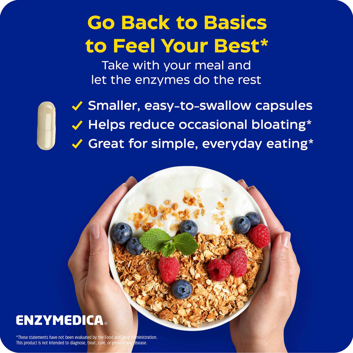 Enzymedica Digest Basic, 180 Capsules - view 6