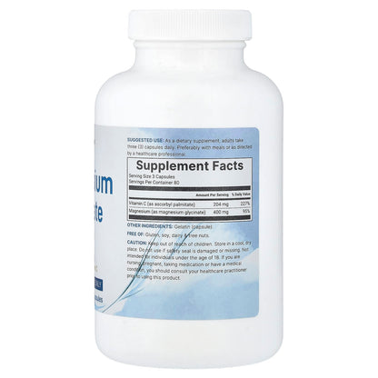Micro Ingredients Pure Magnesium Glycinate, 240 Capsules - view 2