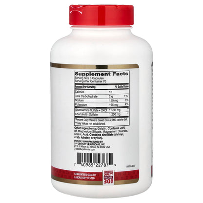 21st Century Glucosamine Chondroitin 210 Easy to Swallow Capsules - view 2