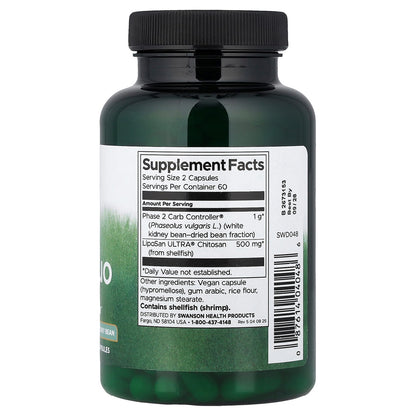 Swanson Vitamins Diet Duo, 120 Capsules - view 2