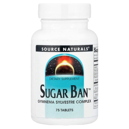 Source Naturals Sugar Ban, 75 Tablets
