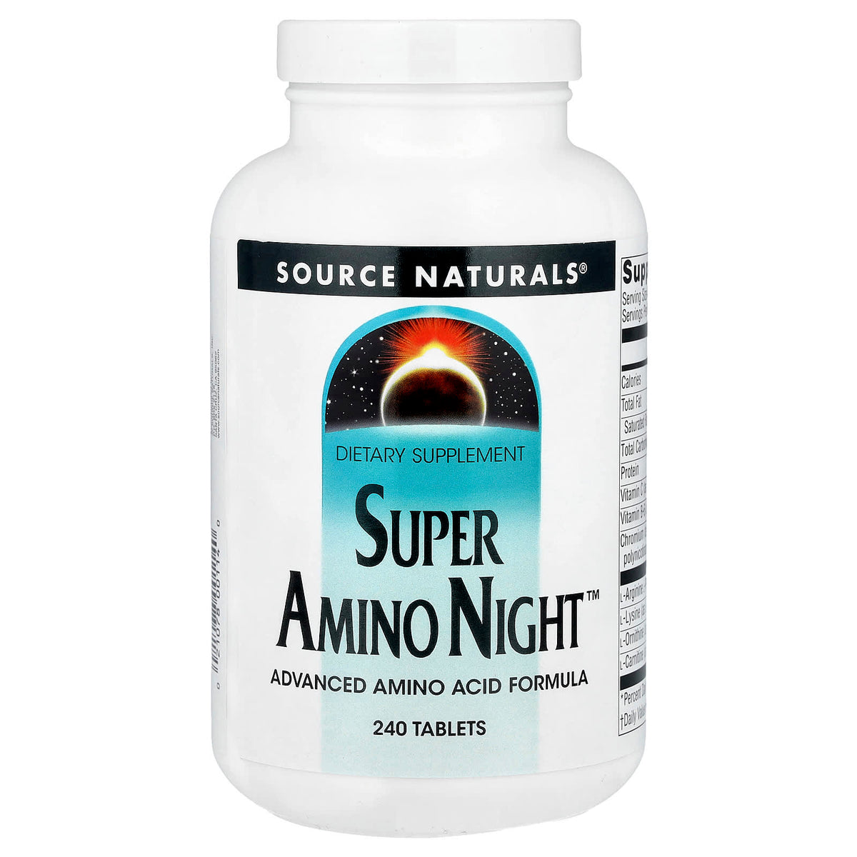 Source Naturals Super Amino Night, 240 Tablets