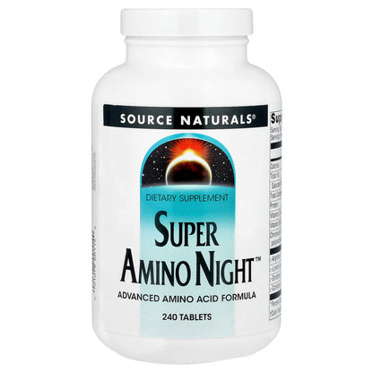 Source Naturals Super Amino Night, 240 Tablets