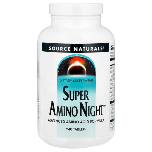 Source Naturals Super Amino Night, 240 Tablets