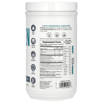NaturesPlus Collagen Peptides Powder, 294 g (0.65 lb) - view 2