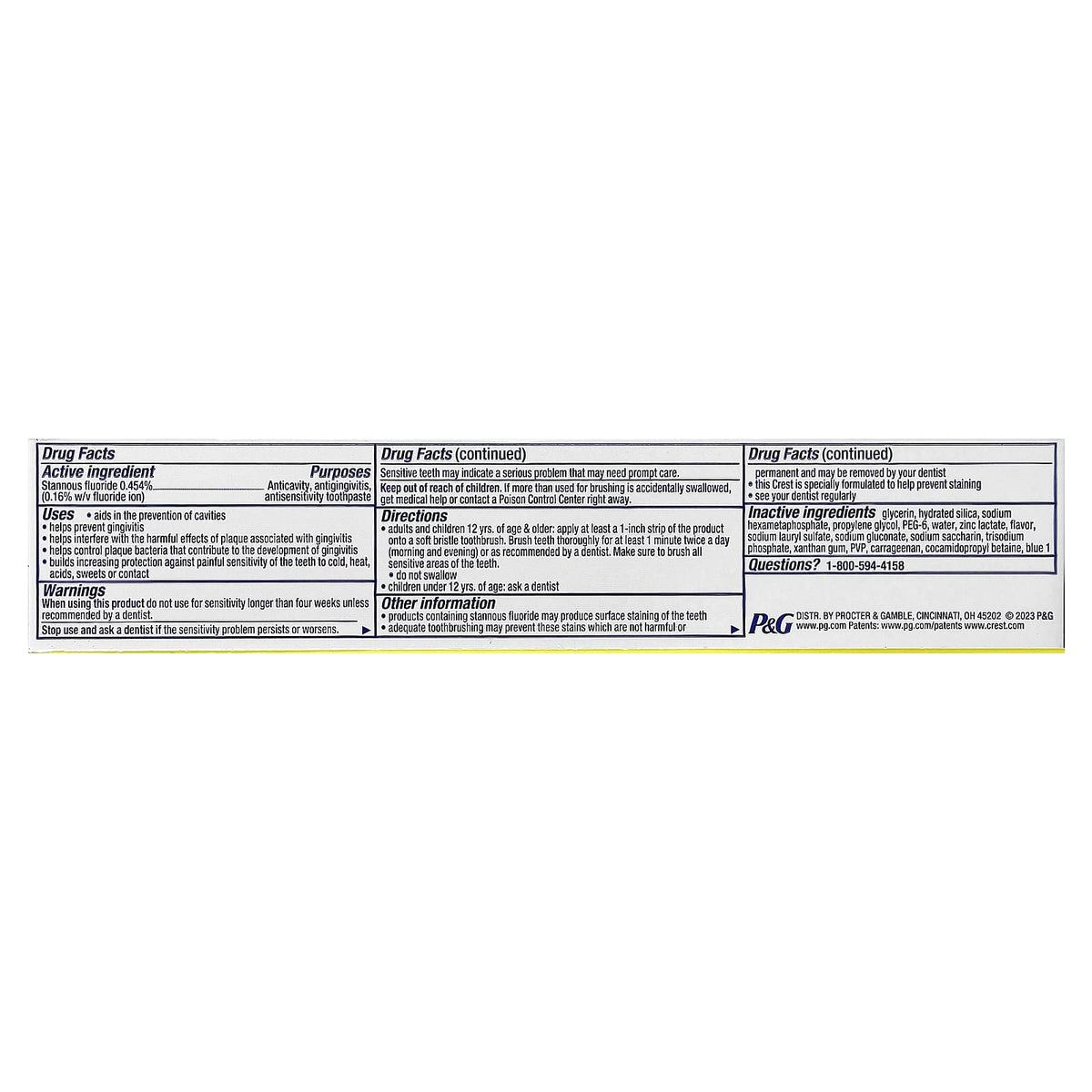 Crest Pro-Health Advanced Gum Protection Toothpaste, 2 Pack, 144 g Each - view 3
