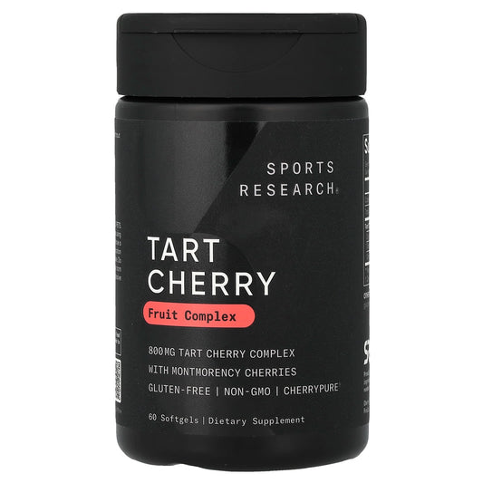 Sports Research Tart Cherry Fruit Complex, 60 Softgels