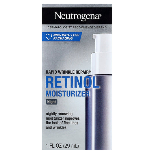 Neutrogena Rapid Wrinkle Repair Retinol Night Moisturiser, 29 ml (1 fl oz) - view 2