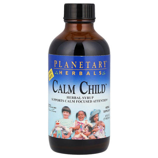 Planetary Herbals Calm Child Herbal Syrup, 118 ml (4 fl oz)