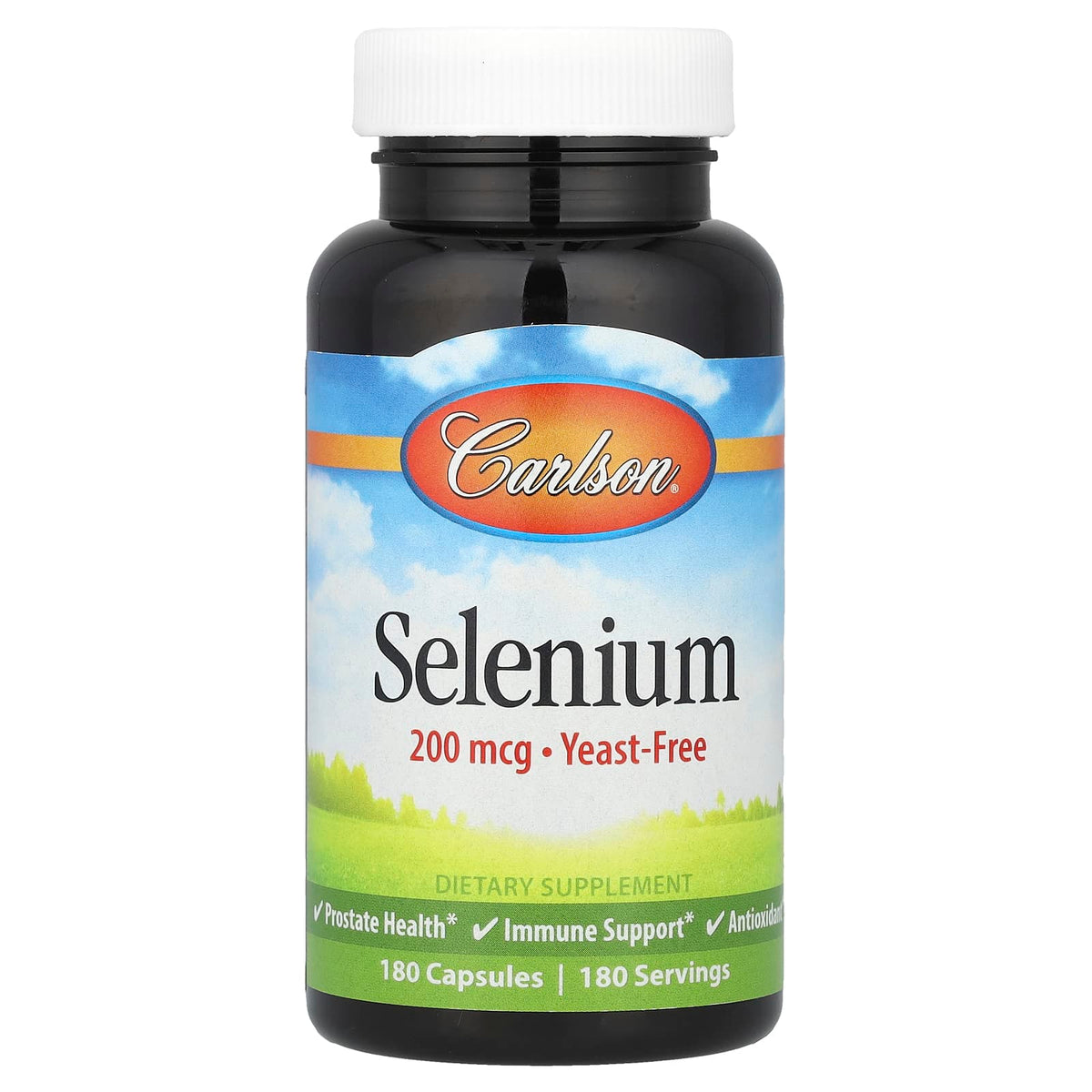 Carlson Selenium 200 mcg, 180 Capsules — product view