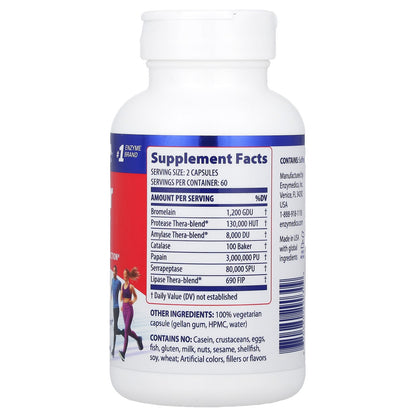 Enzymedica Repair Gold Enzyme Formula, 120 Capsules - view 2