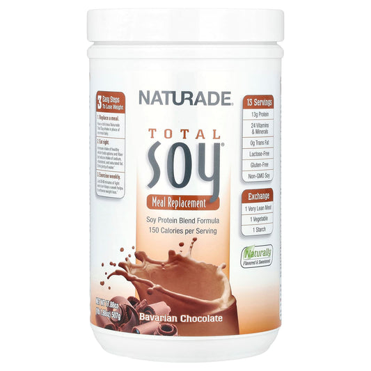 Naturade Total Soy Meal Replacement Bavarian Chocolate 507 g (1 lb 1.88 oz)