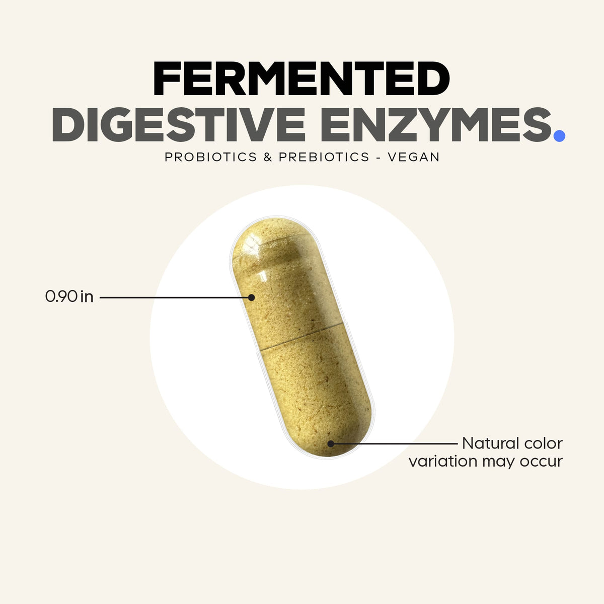 Codeage Fermented Digestive Enzymes+, 90 Vegetable Capsules - view 3