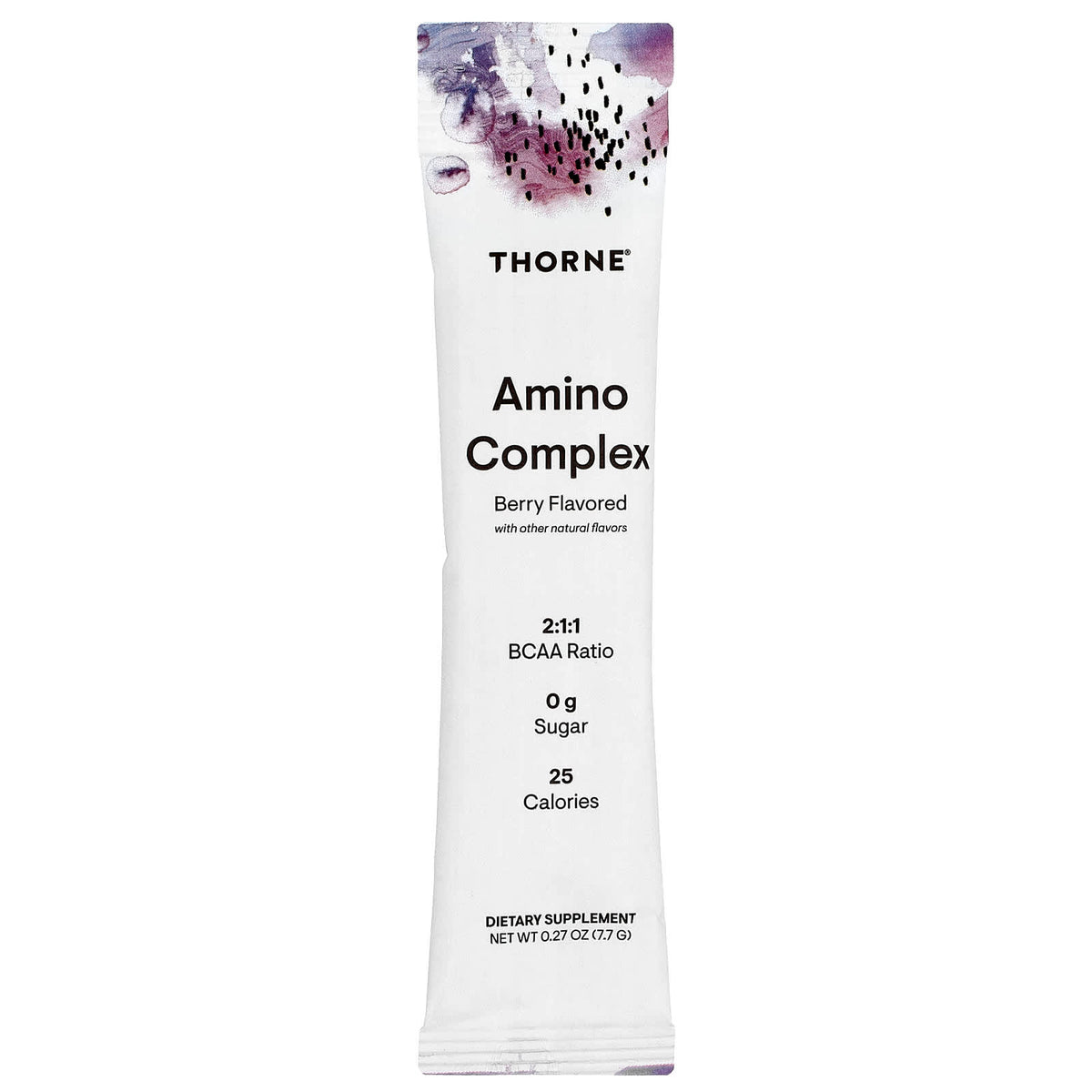 Thorne Amino Complex Berry, 30 Stick Packs, 0.27 oz (7.7 g) Each - view 3