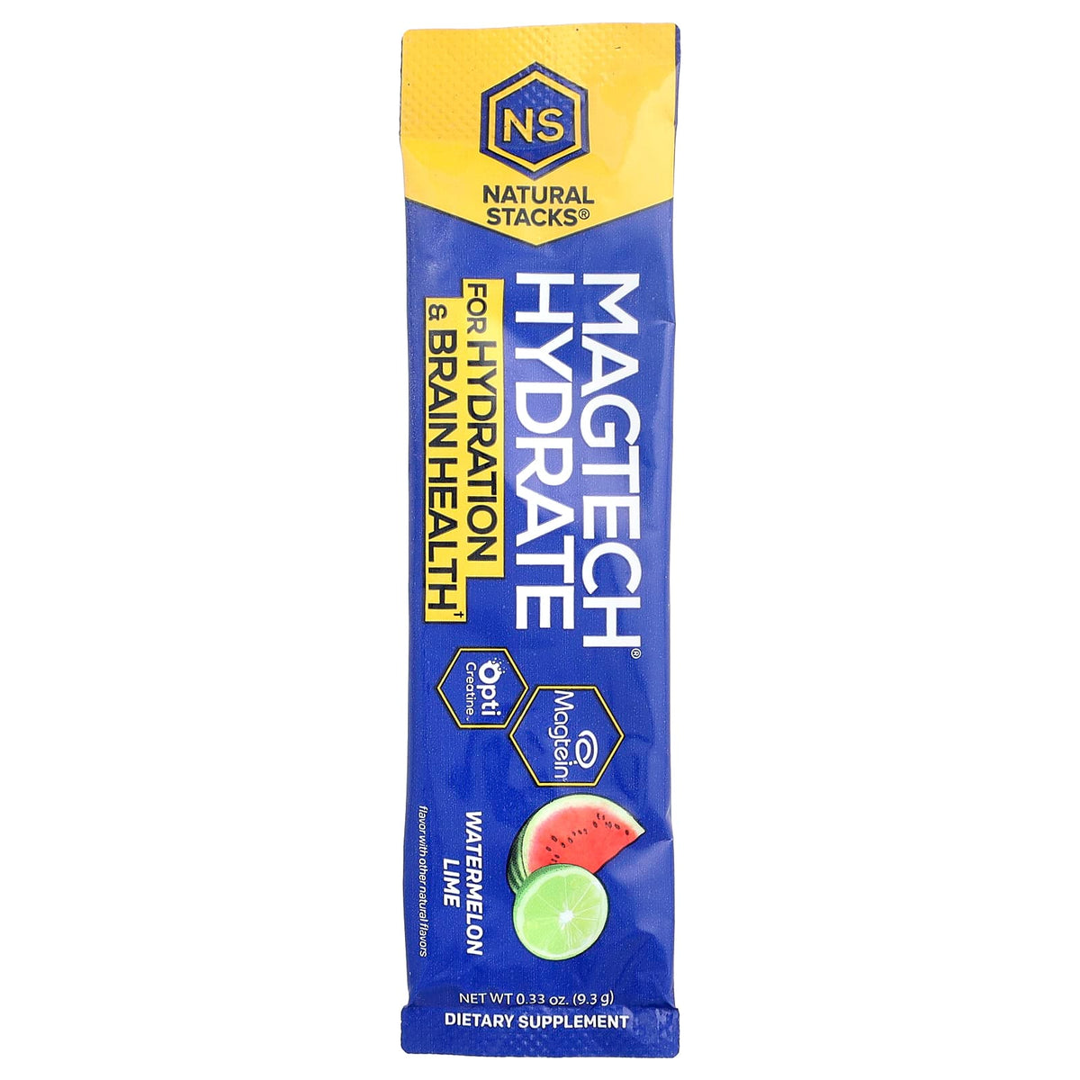 Natural Stacks MagTech Hydrate, Watermelon Lime, 14 Stick Packs - view 3