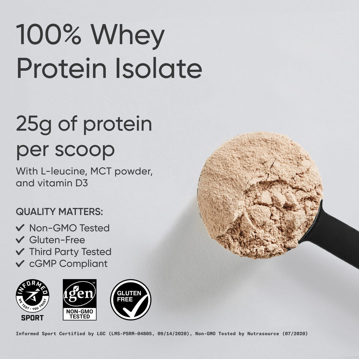 Sports Research Whey Protein, Dutch Chocolate, 1.03 kg (2.26 lb) - view 3