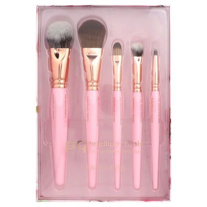 Bdellium Tools Face and Eyes Makeup Brush Set, 5 Brushes - view 2