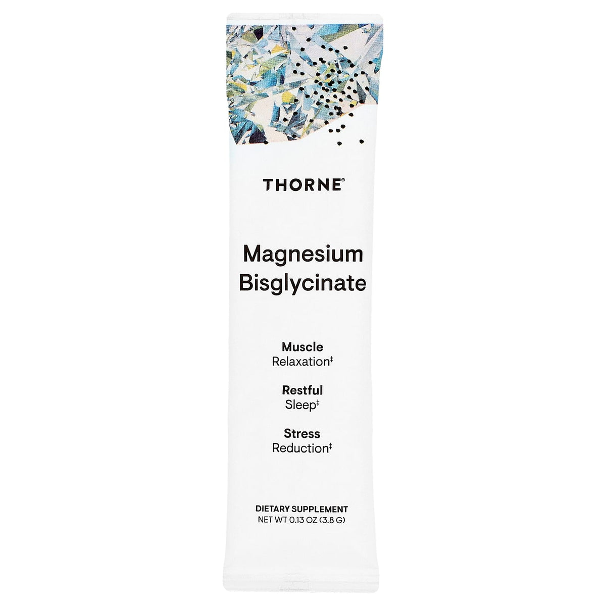 Thorne Magnesium Bisglycinate 30 Stick Packs, 3.8 g (0.13 oz) Each - view 3